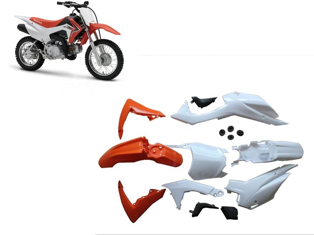 Plastic Motorcycle Fairing Kits Body Part Frame Parts For HONDA CRF110