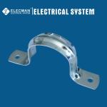 Galvanized Steel EMT Conduit Accessories 2 Inch Conduit Fittings Strap Two Holes