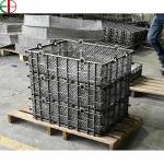 HR32 Stainless Steel Heat Treatment Fixtures Treating Trays Basket