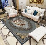 European Style PRinting polyester Fiber Living Room Floor Carpet Special Style