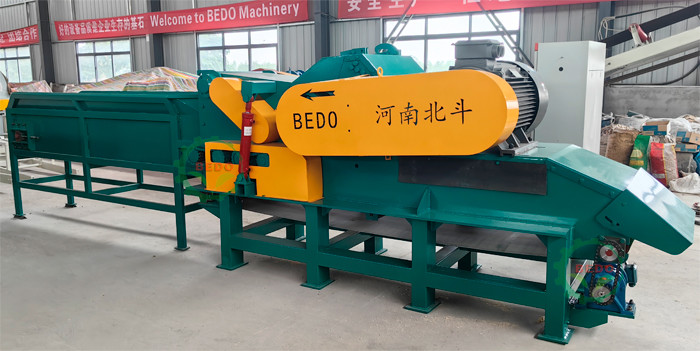 Electric Drum Type Wood Sawdust Machine CE Certificate Saw Dust Making Machine
