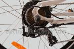 7 Speed 27.5" Electric Mountain Bicycle , 36V 10.4Ah Battery Operated Mountain