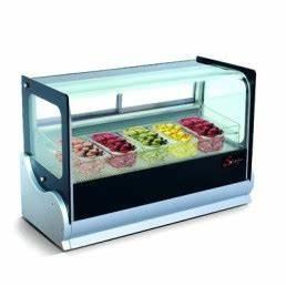 Quality R134A Refrigerant Countertop Display Chiller With Back Sliding Door wholesale