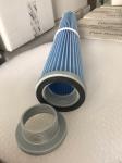 PTFE Polyester Pleated Air Filter Cartridge For Industrial Dust Collection