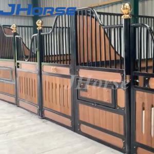 Quality Welded Carbonized Menards European Horse Stall Fit Out Large Size 14ft wholesale