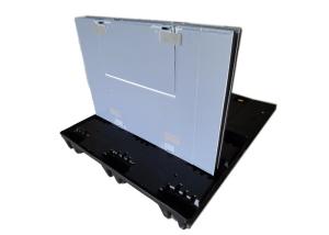 Quality C Type Pallet Sleeve Box Plastic Corrugated Sleeve Packs Drop Door wholesale