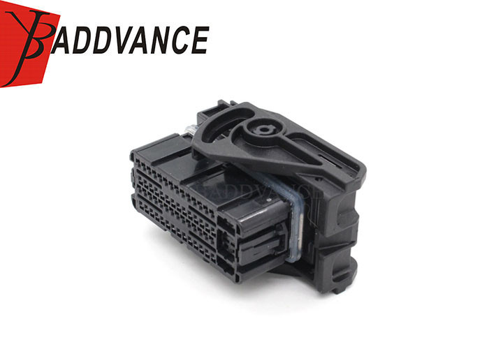 64 Pin Tyco AMP Connectors Black Female Sealed Electrical Plastic Connector
