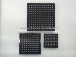 ABS plastic material square chrome plating shower head overhead shower top