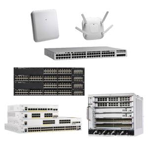 Quality C9300-24P-E Gigabit LAN Switch 64 VLANs wholesale