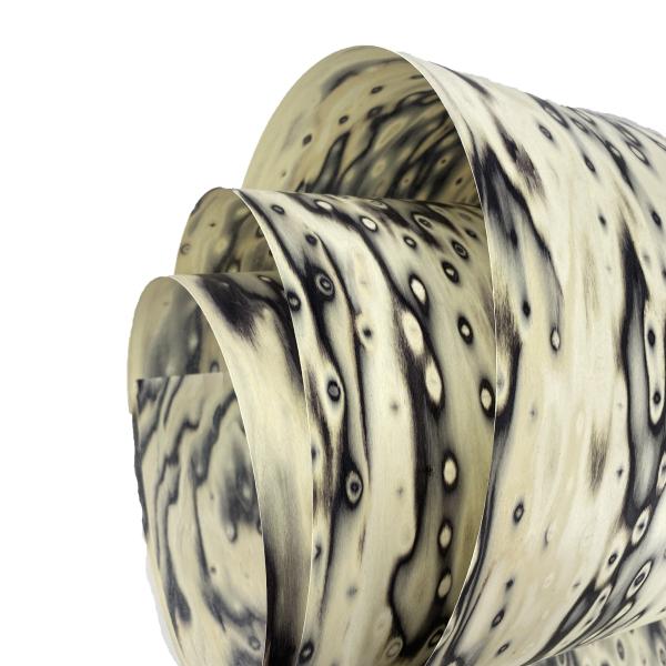 Peacock Wood Veneers DIY Furniture Natural Material Bedroom Cabinet Table Skin