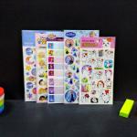 0.05mm Childrens Reward Stickers Luminous Custom Promotional Stickers