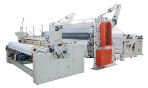 China 200m/Min Automatic Tissue Paper Machine By Touch Screen on sale