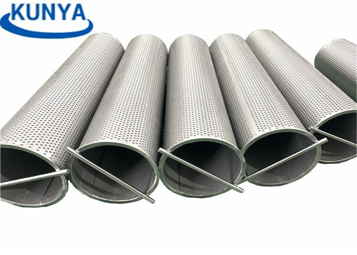 316L Perforated 1.0mm 304 Oil Basket Strainer Metal Mesh Cylinder