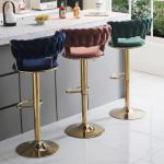 Stainless Steel Frame High Stool Chair Counter Height Bar Stool Without Backs