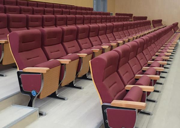 Customized Commercial Theater Seating Metal Frame School Conference Room Lecture