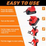 30MM Design Electric Power Garden Tools Easy Operated Scissors & Pruner