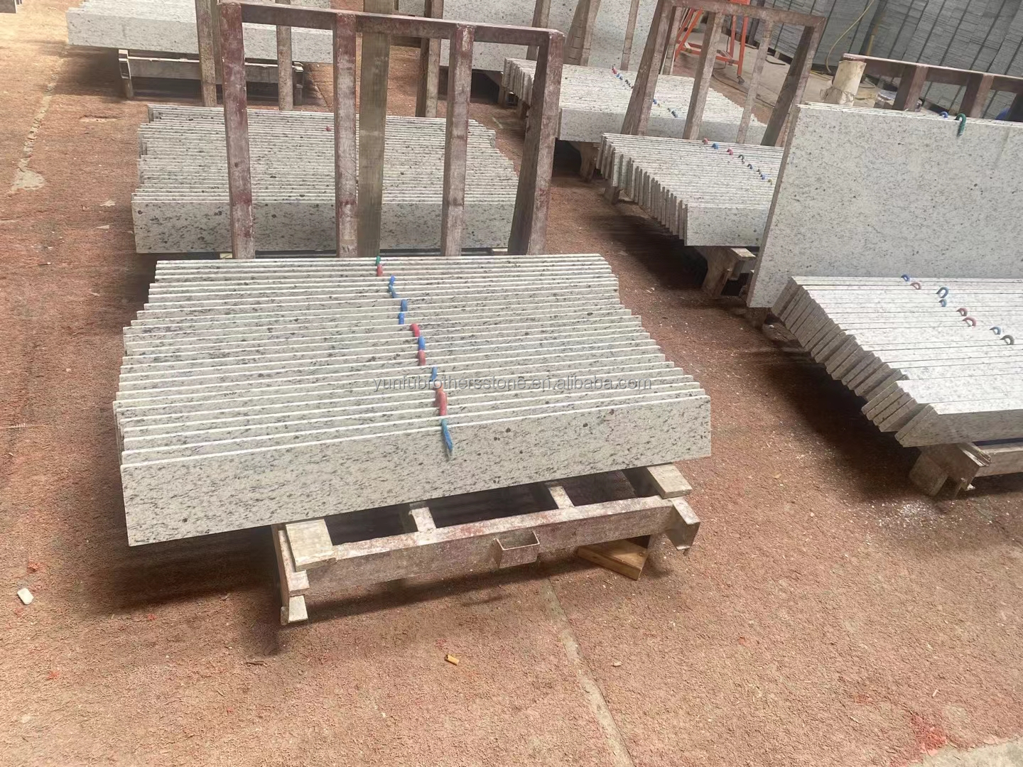 Light Granite Exporters From Best Villa Imperial White Granite Stone Polished Honed