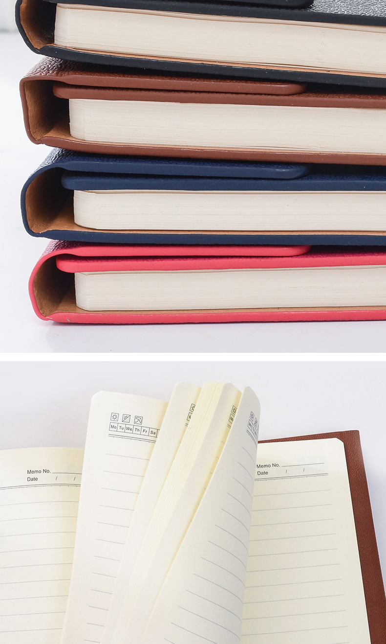 Customized Logo Business Office Promotion Diary Notebook for Gift and Promotion