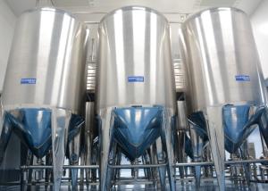 Quality Cosmetic SUS304 Round Bottom Pharmaceutical Storage Tank 50000L wholesale