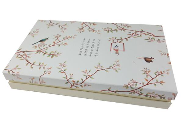 Color Flowers Design Custom Logo Cardboard Material OEM Printing Factory Box