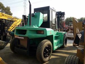Quality USED MITSUBISHI FD120 12Ton Forklift Original Japanese wholesale