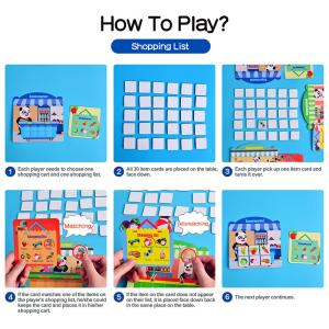 Quality Concentration Matching Memory Game Preschool Memory Games For Children wholesale
