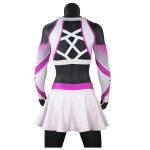 Premium Pink Sparkle Cheer Dance Clothes For Women Custom Cheerleading Uniforms