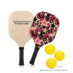 Outdoor Plywood Sublimation Pickleball Paddle Customization Sublimation Coating