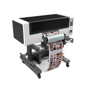 Quality UV DTF Crystal Label Printer Digital Printing Tx800 Xp600 Print Head Cold Transfer Sticker Machine All In One Printer wholesale