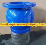 DN200 PN16 GG25 foot valve
