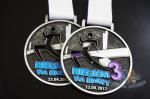 Running Marathon Riding Sports Metal Zinc Alloy Metal Award Medals Both 3D Side