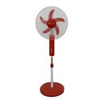 16 / 18 Inch Rechargeable Solar Fan Energy Saving DC 12V Floor Fans With Battery