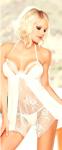 Satin babyboll lingerie