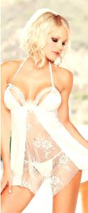 Quality Satin babyboll lingerie wholesale