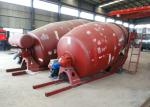 Compact Custom Truck Bodies 6 - 8m3 Concrete Mixer Truck Body With Italy Mixing
