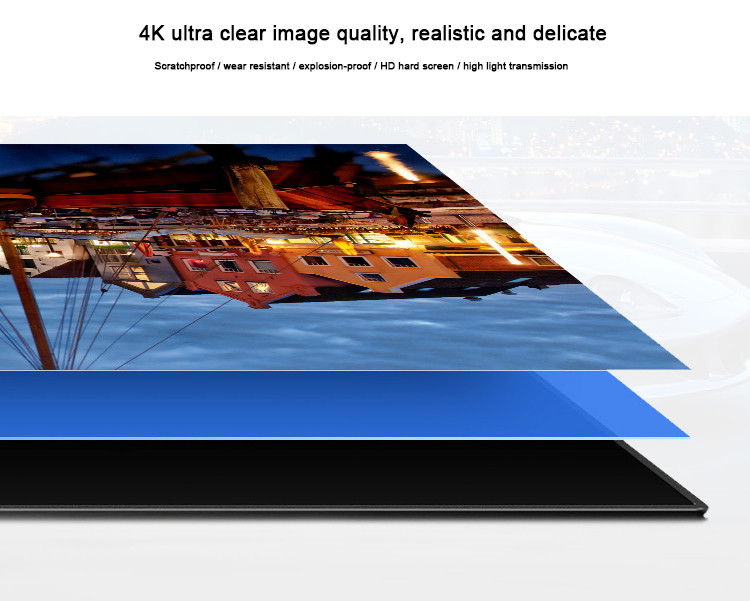 Touch Screen Wall Mount 500nits LCD Digital Signage Display