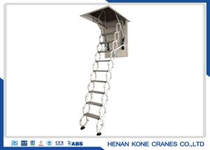 Quality Thickening Titanium Magnesium Alloy ODM Telescopic Loft Ladder wholesale