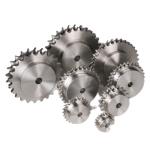 Steel Teeth Hardened Chain Wheel Sprocket Baking Paint American Standard
