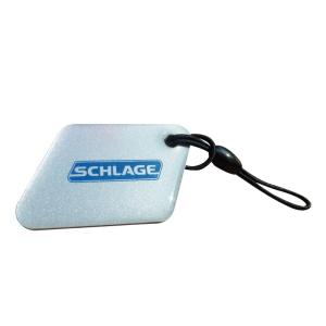 LF Waterproof T5577 RFID Epoxy Tag Custom Key Fob Rewritable 125 KHz