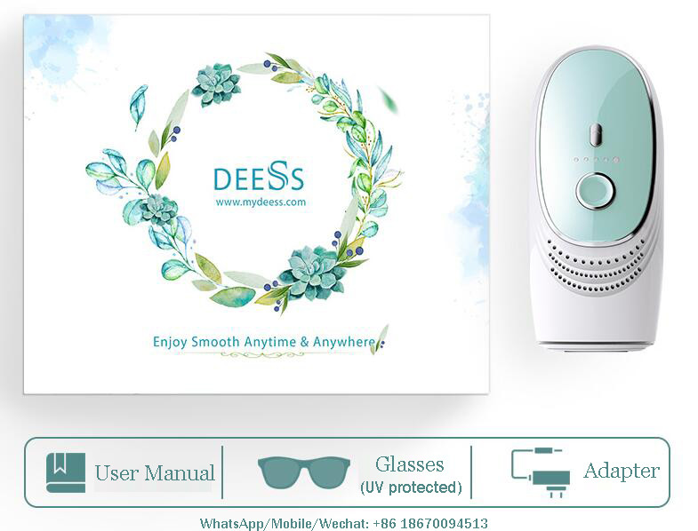 DIY At-home Laser Hair Removal Ce Skin Tightening Skin Rejuvenation Tattoo Removal Wrinkle Remover IPL Video Technical S