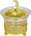 T2-Arabia Exquisite silver-plated Louhua Roses Sugar bowl