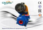 Wear Resistant Mining Slurry Pump Polyurethane Lined Horizontal