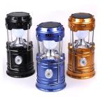 6 LED Solar Camping Light ,with Rechargeable Battery .