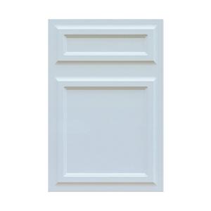Quality Calssic Style Rsliding Cupboard Doors , Pvc Film Pressed Mdf Bathroom Vanity Doors wholesale