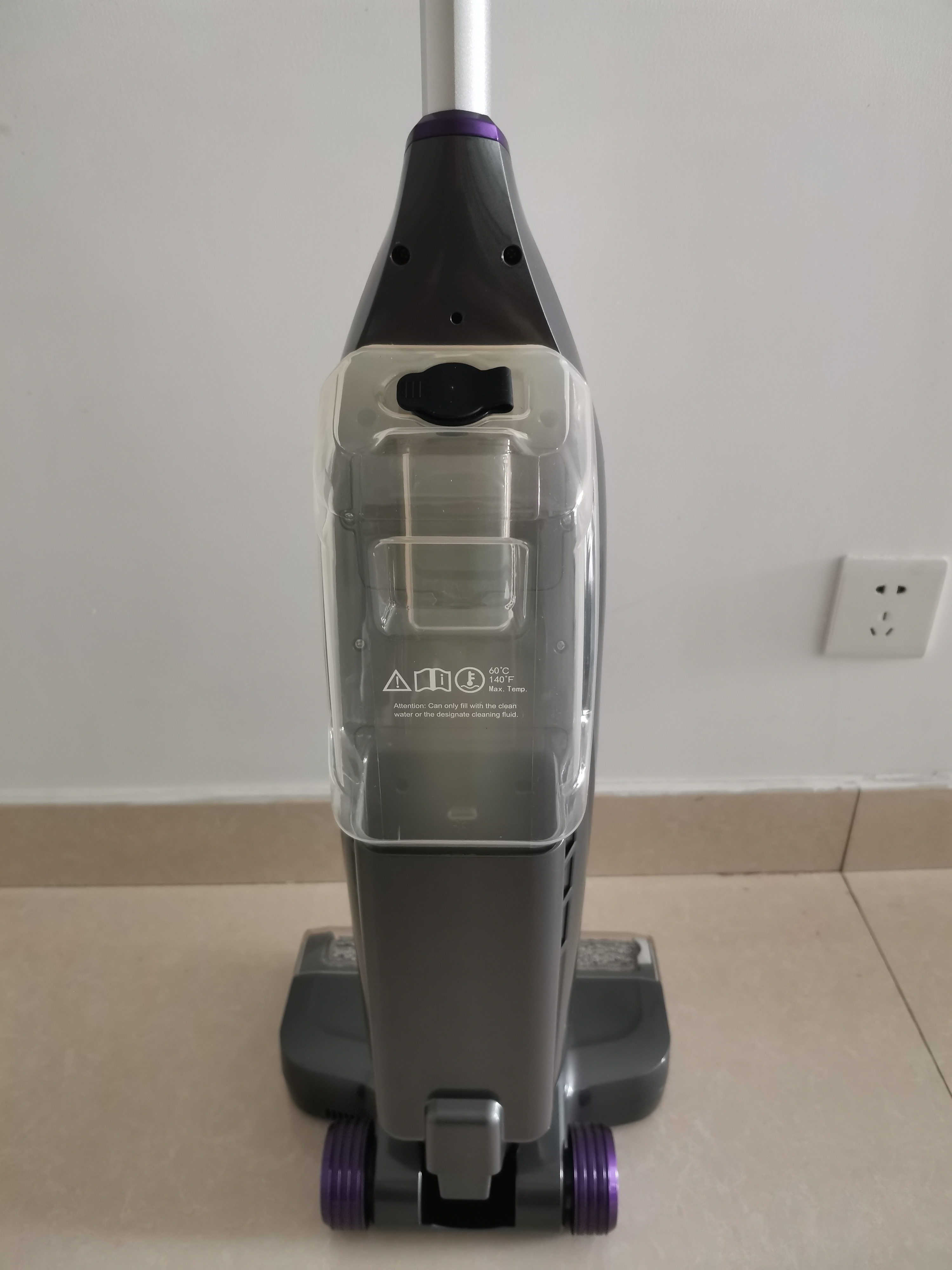 18kpa HEPA Filtration Steam Mop and Vacuum Cleaner for Tile Laminated Hardwood Floors
