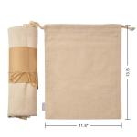 Household 100% Cotton Muslin Drawstring Storage Bags