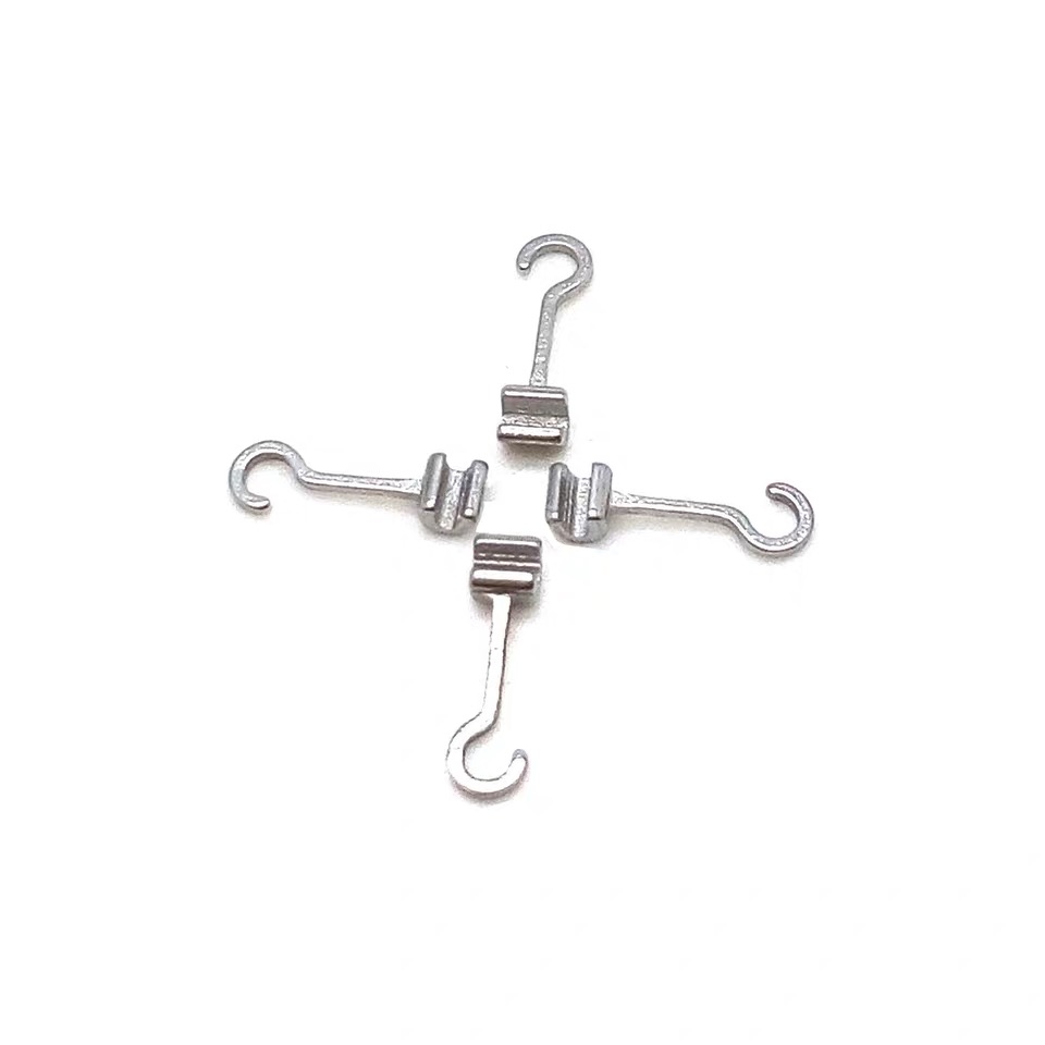 CE Certified Dental Orthodontic Crimpable Hook Long Curved Left Right for Certification MFDS Safety Standard