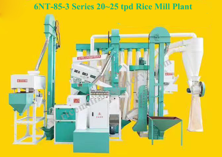 Automatic 2 Ton Per Hour Rice Mill Plant for Modern Stone Removal Sorting and Milling