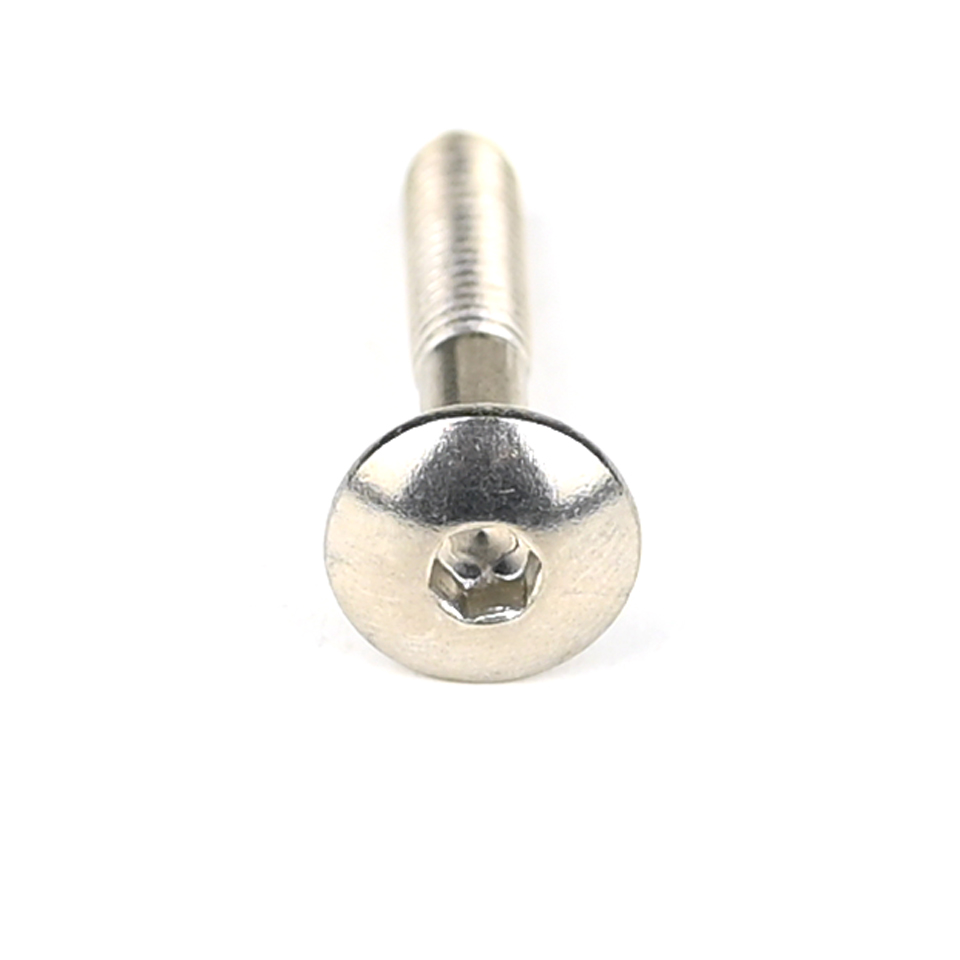 M4 22mm Partial Thread Truss Head Hex Socket Machine Screws for Kitchen Hood