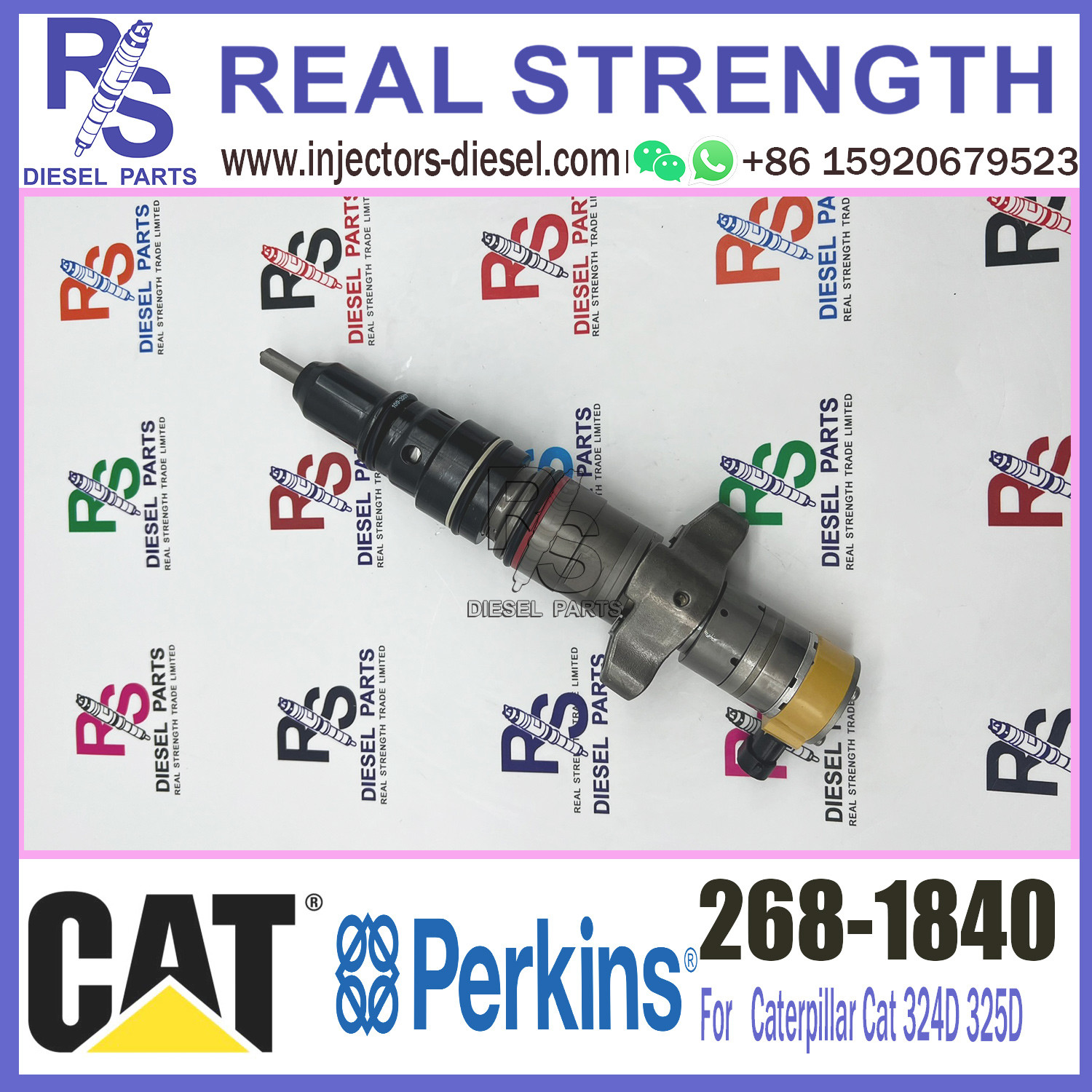 268-1839 High Quality Auto Parts common rail fuel injector 268-1839 268-1840 for C7 engine